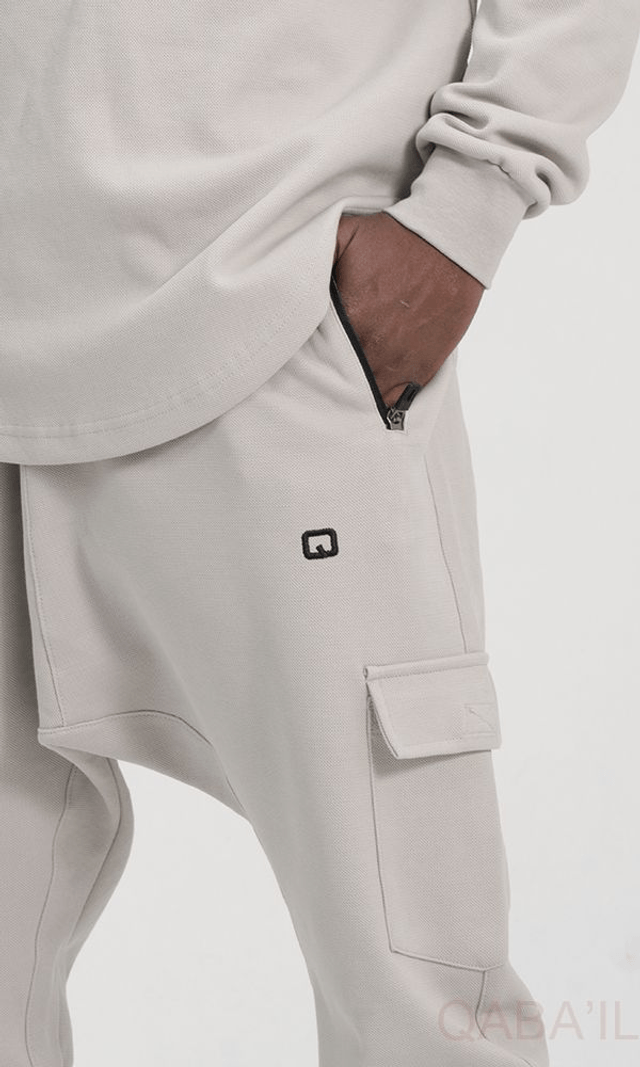 Ensemble Sniper Neo Gris clair – Qaba’il W23